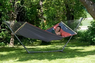 Amazonas Hamak z drążkiem American Dream, szary - Hamaki - miniaturka - grafika 20
