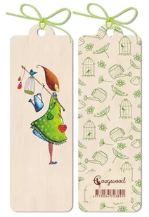 Zakładka drewniana Włóczykij - Zakładki do książek - miniaturka - grafika 2