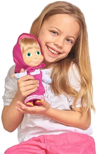 Simba Masza i Niedźwiedź Zestaw Miś + lalka duży - Lalki dla dziewczynek - miniaturka - grafika 8