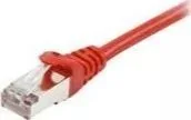 Kable miedziane - Equip Patchcord Cat 6a SFTP 0.25m czerwony 606501 606501 - miniaturka - grafika 1