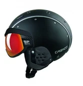 Kaski narciarskie - Casco Kask narciarski SP-6 Visor VAUTRON black M - miniaturka - grafika 1