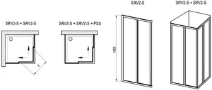 Ravak Supernova Drzwi przesuwne 75x195 cm profile białe szkło przezroczyste 14V301O2Z1 - Ścianki i drzwi prysznicowe Ravak Supernova Drzwi przesuwne 75x195 cm profile białe szkło przezroczyste 14V301O2Z1 - Ścianki i drzwi prysznicowe - miniaturka - grafika 1