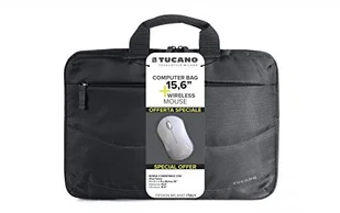 Tucano BU-bidea-WM Bundle ze Idea Slim Notebook/Laptop/pokrowiec na tablet i bezprzewodowej myszy. 38.1 cm (15 cali) czarna BU-Bidea-WM - Etui do tabletów Tucano BU-bidea-WM Bundle ze Idea Slim Notebook/Laptop/pokrowiec na tablet i bezprzewodowej myszy. 38.1 cm (15 cali) czarna BU-Bidea-WM - Etui do tabletów - miniaturka - grafika 1