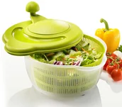 Suszarki do grzybów, owoców i warzyw - Westmark WESTMARK WIRÓWKA DO SAŁATY Z KORBKĄ FORTUNA 5,0 L ZIELONA + ANTYPOŚLIZGOWE STOPKI 2432226A - miniaturka - grafika 1