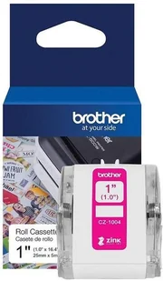 Brother CZ-1004 oryginalne etykiety (25 mm szerokości), duża rolka - Taśmy do drukarek barwiące - miniaturka - grafika 3