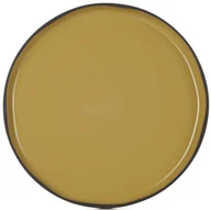 Talerze - Revol Talerz porcelanowy płytki Caractere śr. 26 cm kurkuma RV-652708-4 - miniaturka - grafika 1