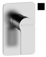 Baterie podtynkowe - Sapho PAX bateria prysznicowa podtynkowa 1 funkcja czarny mat XA41/15 - miniaturka - grafika 1