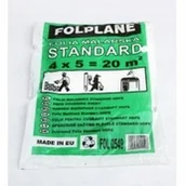 Folie i taśmy malarskie - Folia malarska 4x5m cienka Folplane 20m2 - miniaturka - grafika 1