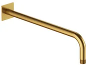 Słuchawki prysznicowe - Omnires RA01C/KGLB RA01C/KGLB ramię prysznicowe ścienne 40 cm złoty szczotkowany - miniaturka - grafika 1