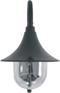 vidaXL Ścienna lampa ogrodowa, 42 cm, E27, aluminiowa, ciemnozielona - Lampy ogrodowe - miniaturka - grafika 3