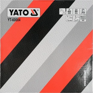 Yato TARCZA DIAMENTOWA DO BETONU 400x25,4MM CIĘCIE NA SUCHO I NA MOKRO - Tarcze do pił - miniaturka - grafika 2