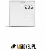 Regulatory i termostaty - Tech STEROWNIKI REGULATOR POKOJOWY PRZEWODOWY R-9 B BIAŁY W_R9B.01.PL01.1 - miniaturka - grafika 1