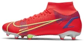 Piłka nożna - Nike Korki piłkarskie na różne typy nawierzchni Mercurial Superfly 8 Academy MG - Czerwony CV0843-600 - miniaturka - grafika 1