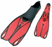 Sprzęt do nurkowania - Arena Płetwy młodzieżowe SEA DISCOVERY JR czerwono-czarne - miniaturka - grafika 1