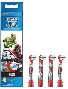 Braun Głowica Oral-B Toothbrush heads StarWars 4 pcs 160953 - Końcówki do szczoteczek elektrycznych - miniaturka - grafika 2