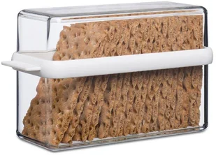 Rosti Mepal Pudełko do gatunków 106719030600 stor SAN/termoplastyczne elastomery biała 21,7 x 9 x 12,8 cm 106719030600 - Pokrywki - miniaturka - grafika 2