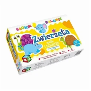 MULTIGRA Multigra, puzzle, Słonik Balonik,  Zwierzęta Małe i Duże - Puzzle - miniaturka - grafika 4