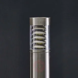 Lampenwelt Smukły słupek oświetleniowy Enja stal szlachetna - Lampy ogrodowe - miniaturka - grafika 3