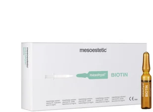 Mesoestetic Mesohyal Biotyna 20 x 2 ml - Pozostałe kosmetyki do pielęgnacji twarzy - miniaturka - grafika 3