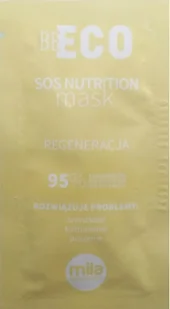 Mila professional Mila Professional Be Eco SOS Nutrution, maska regenerująca do włosów, saszetka 10ml 17555 - Maski do włosów Mila professional Mila Professional Be Eco SOS Nutrution, maska regenerująca do włosów, saszetka 10ml 17555 - Maski do włosów - miniaturka - grafika 1