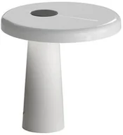 Lampy stojące - Martinelli Luce martinelli Luce 824/BI Hoop lampa stołowa, aluminium/metakrylan metylu Biały 824/BI - miniaturka - grafika 1