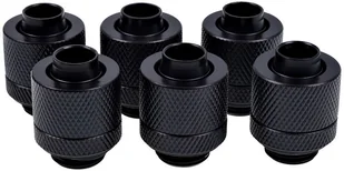Alphacool Eiszapfen hose fitting 1/4 on 13/10mm 6-pack black 17228 - Chłodzenie procesora - miniaturka - grafika 3