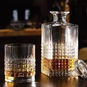 Karafki - LUIGI BORMIOLI Komplet do whisky karafka + 6 szklanek Atomic LB 32003-01 + LB 32003-01 - miniaturka - grafika 1