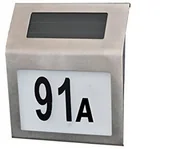 Lampy ogrodowe - Solar Podświetlany numer domu Q92 - miniaturka - grafika 1
