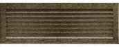 Akcesoria kominkowe - Kratki.pl KRATKA KOMINKOWA FRESH CZARNO-ZŁOTA 170X490 MM 49CZ/FRESH - miniaturka - grafika 1