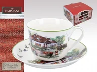 Filiżanki - Carmani Filiżanka Village Life - BIAŁY DWOREK - 400ml 1328 (041-0054) s - miniaturka - grafika 1