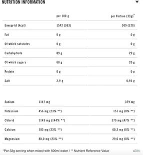 POWERBAR PowerBar Napój Izotoniczny IsoActive 1320g - Czerwone Owoce - Węglowodany - miniaturka - grafika 2