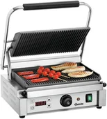 Piece, kotły  i płyty grzejne gastronomiczne - Bartscher Grill kontaktowy "Panini" płyty grillowe ryflowane A150684 - miniaturka - grafika 1