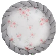 Wyposażenie pokoiku dziecięcego - Lulando Mata Braid Roses Velvet - miniaturka - grafika 1