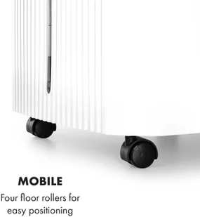 Klarstein Klarstein Iceberg Pure, chłodnica powietrza, natężenie przepływu powietrza: 283 m/h, 65 W, zbiornik: 5 l HTR7-IcebergPureW - Klimatory - miniaturka - grafika 10