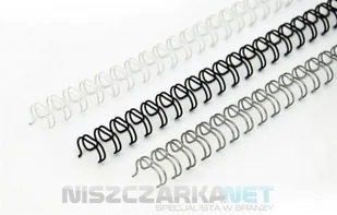Argo Grzbiety drutowe 11mm 7/16" skok 3:1 grzbiet drutowy Srebrny - Grzbiety do bindownic - miniaturka - grafika 2