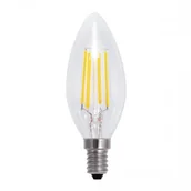 Żarówki LED - Omega LED Bulb Filament Candle E14 4W 2800K - miniaturka - grafika 1
