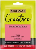 Farby wewnętrzne - Magnat Tester koloru Creative uwodzicielski rubin 30 ml - miniaturka - grafika 1