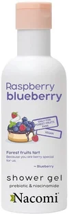 Nacomi Shower Gel żel pod prysznic Borówka i Malina 300ml - Kosmetyki do kąpieli - miniaturka - grafika 2