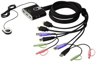Aten PRZEŁĄCZNIK KVM 2 PORTY USB HDMI CS692 NUATNTKCS692HDM [7609786] - Przełączniki KVM - miniaturka - grafika 3
