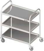 Wózki na żywność - Stalgast Wózek kelnerski trzypółkowy 1200x500x950 mm 982035120 - miniaturka - grafika 1