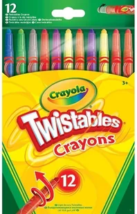Crayola Wykręcane kredki 12 sztuk 52-8530 - Przybory szkolne - miniaturka - grafika 7