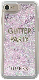 Guess Hard Case Liquid Glitter na Apple iPhone 6/6S NA TYŁ TWORZYWO SZTUCZNE FIOLETOWY 32703 - Etui i futerały do telefonów - miniaturka - grafika 9