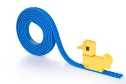 Epee Mayka, Klockomania, klocki Taśma podwójna, 1 metr, niebieski - Klocki - miniaturka - grafika 2