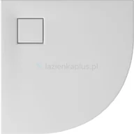 Brodziki prysznicowe - Cersanit Tako brodzik półokrągły S932155 - miniaturka - grafika 1