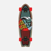 Deskorolki - Cruiser SANTA CRUZ Classic Wave Splice 8.8in x 27.7in Cruzer Shark Santa Cruz 124572) - miniaturka - grafika 1