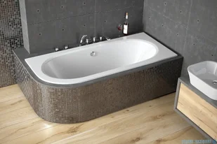 Besco Wanna 150x75 Avita Slim Prawa + Syfon #WAV-150-NPS - Wanny - miniaturka - grafika 5