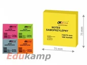 Notesy i bloczki - Sdm Notes samoprzylepny SDM 75x75cm 100k. mix kolor NO59SDM - miniaturka - grafika 1