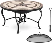 Paleniska ogrodowe - Uniprodo Palenisko ogrodowe - stalowe - 76 cm - Uniprodo - UNI_F_BOWL_02 - 3 lata gwarancji/ UNI_F_BOWL_02 - miniaturka - grafika 1