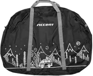 Akcesoria rowerowe - ACCENT Pokrowiec Campvibe na rower, czarny - miniaturka - grafika 1