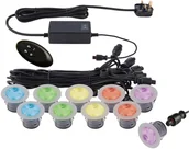 Oprawy, klosze i abażury - Saxby Zestaw 10 lamp IKON PRO RGB 59138 SAXBY 59138/SAX/CUBI - miniaturka - grafika 1